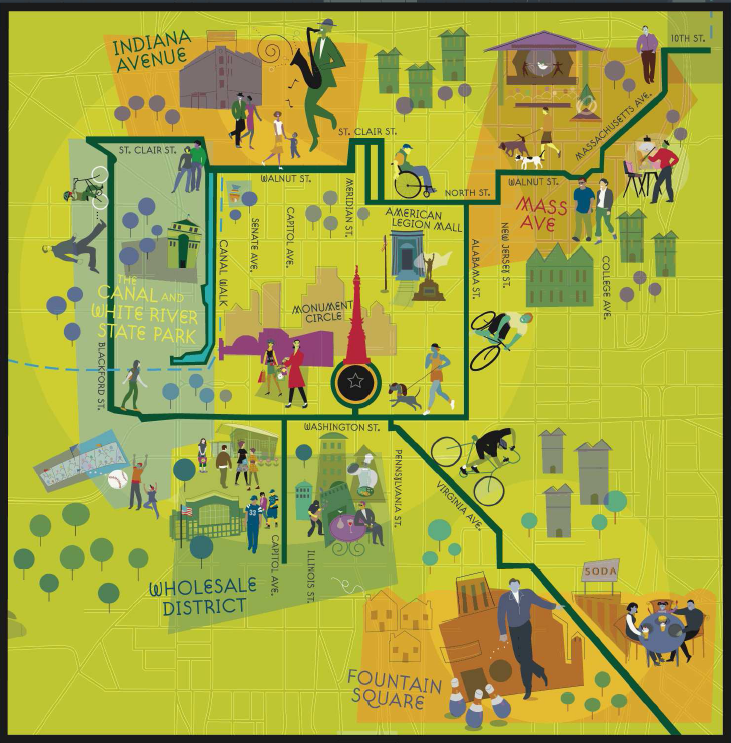 ICT Map of Indianapolis