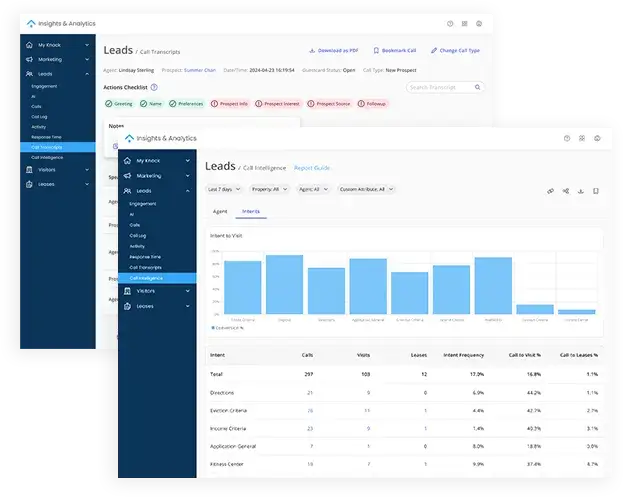Fully integrated with Knock CRM
