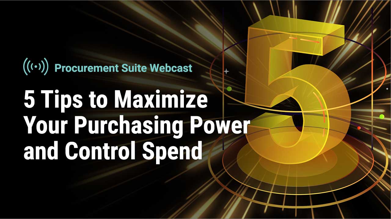 Spend Management Webcast