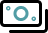 Icon representing cash payments, featuring a stylized dollar symbol and circular elements.