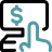 Hand pointing upward next to a dollar sign, symbolizing financial increase or growth.