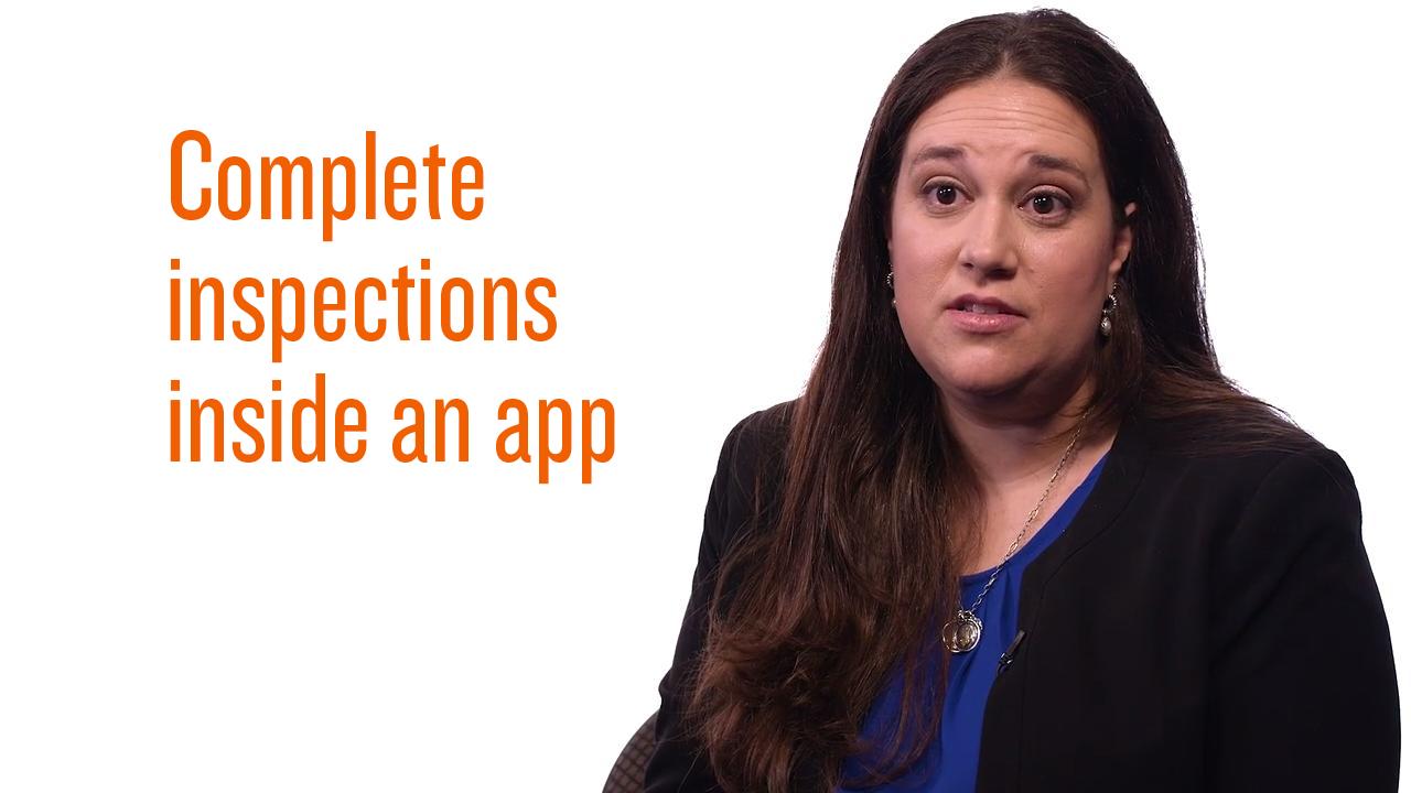 Blue Ridge Completes Inspections in the App