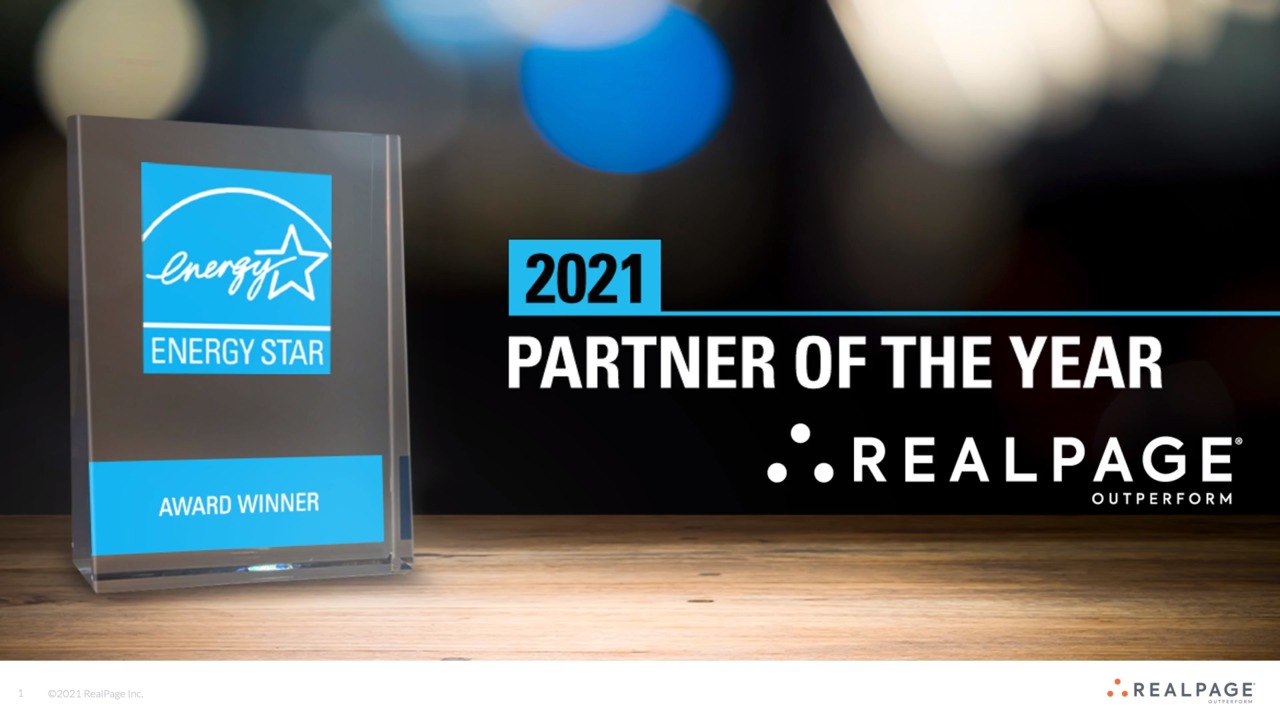 RealPage is EPA 2021 Energy Star Partner of the Year for Multifamily